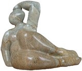 sculpture pierre stéatite femme (alt)