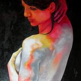tableau femme modèle vivant (alt)
