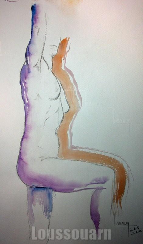 Croquis pose