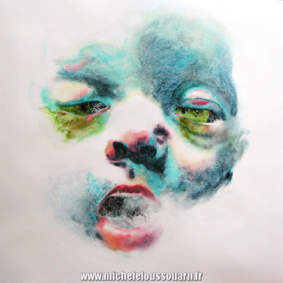 visage expressionniste aquarelle (alt)