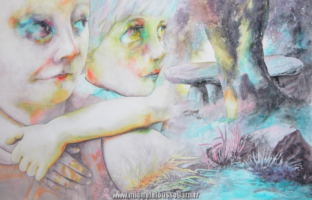 aquarelle expressionniste portraits (alt)