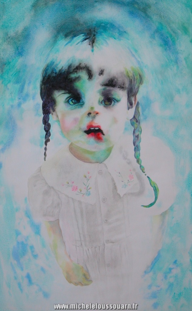 portrait expressionniste aquarelle (alt)