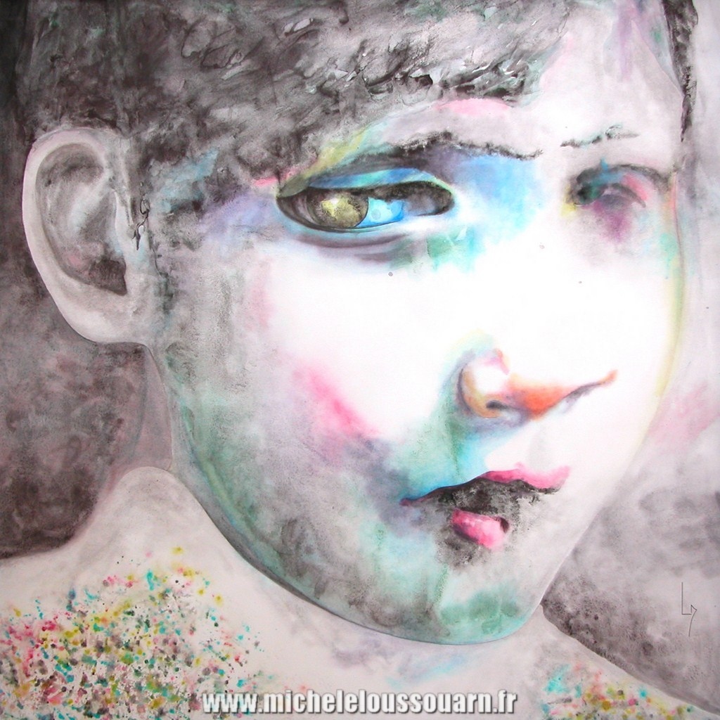aquarelle portrait expressionniste (alt)