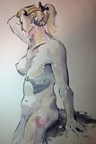 Croquis Nu féminin