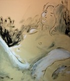 Croquis encre de Chine