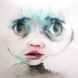 visage expressionniste aquarelle (alt)