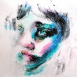 expressionniste portrait aquarelle (alt)