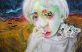 aquarelle expressionniste portrait (alt)