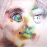 portrait expressionniste aquarelle (alt)